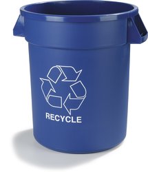 20 GAL RECYCLE CAN BLUE 341020REC14