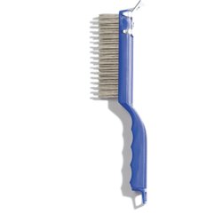 4067200 - Plastic Handle Scraper w/Stainless Steel Bristles 10-7/8"
