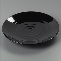 4340003 - Terra™ Dinner Plate 11-29/32", 11-29/32", 1-23/32" - Black