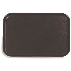 1410FG004 - Glasteel™ Solid Rectangular Tray 13-3/4", 10-5/8", 3/4" - Black