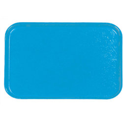 2216FG97003 - Glasteel™ Solid Rectangular Tray 22-1/8", 16", 1-1/16" - Pacific Blue