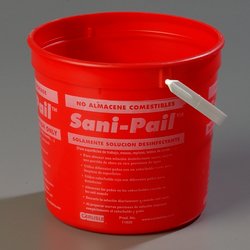 1182005 - PAIL 2.5 QT "SANI-PAIL" RED