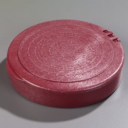 071005 - Hinged Tortilla Server 7" / 1" - Red