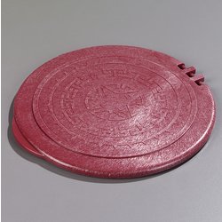 070005 - Hinged Replacement Lid - Red