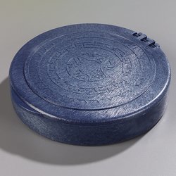 071014 - Hinged Tortilla Server 7" / 1" - Blue