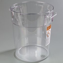 1076907 - StorPlus™ Round Container 22 qt - Clear