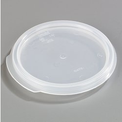 1077030 - StorPlus™ 1 qt Round Lid 5-23/32" - See Thru