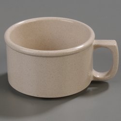 451071 - Melamine Stackable Mug 8 oz - Sand