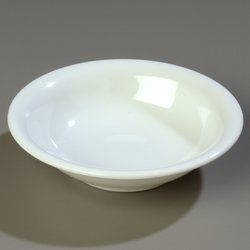 4303202 - Durus® Rimmed Bowl 14.7 oz, 7-1/2" - White
