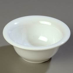 4303802 - Durus® Rimmed Nappie Bowl 9.6 oz, 5-3/8" - White
