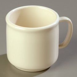 4305242 - Stackable™ SAN Mug 10.9 oz, 3-13/32" - Bone