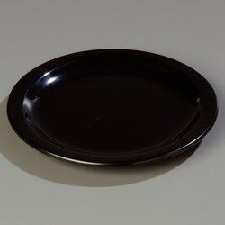 4350303 - Dallas Ware® Salad Plate 7-3/16" / 3/4" - Black