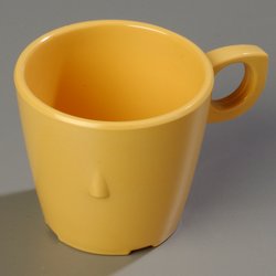 4354622 - Dallas Ware® Stacking Cup 7 oz, 3-1/8" - Honey Yellow