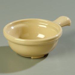 700819 - Handled Soup Bowl 12 oz, 5-1/4" - Stone