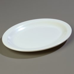 KL12702 - Kingline™ Oval Platter 12", 8-31/32", 1-3/16" - White