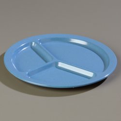 KL92392 - Kingline™ 3-Compartment Plate 10-1/16" / 3/4" - Sandshade