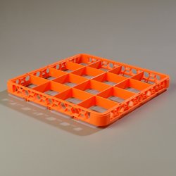 RE16C24 - OptiClean™ 16-Compartment Divided Extender - Orange