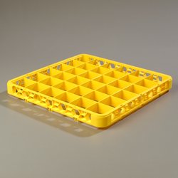 RE36C04 - OptiClean™ 36-Compartment Divided Extender - Yellow