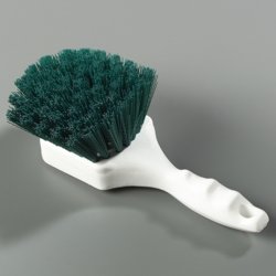 4054109 - Sparta® Brush w/Medium Stiff Nylon Bristles 8" x 3" - Green