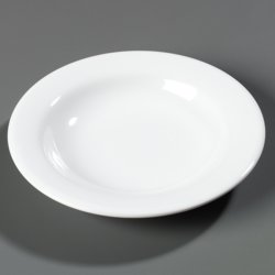 4303402 - Durus® Pasta/Soup/Salad Bowl 11.1 oz, 9-1/4" - White