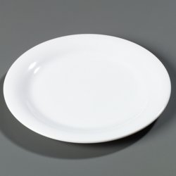 4300202 - Durus® Narrow Rim Dinner Plate 10-17/32" / 29/32" - White