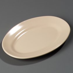 ARR10525 - Oval Platter 10-1/2" x 7-1/4" - Tan