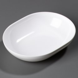 594402 - Oval Bowl 9-1/4" - White