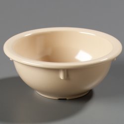 4352225 - Dallas Ware® Rim Nappie Bowl - Tan