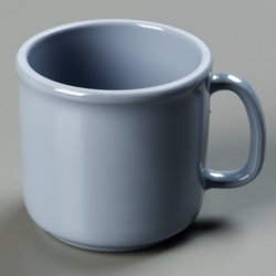 4305259 - Stackable™ SAN Mug 10.9 oz, 3-13/32" - Slate Blue