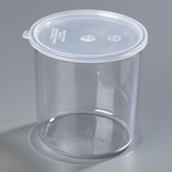 030207 - Classic™ Crock w/Lid 2.7 qt - Clear