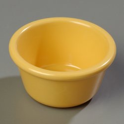 S28522 - Smooth Ramekin 4 oz - Honey Yellow