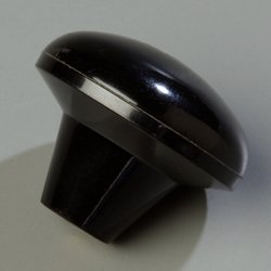 38550KB - KNOB PLASTIC (550R PUMP) BLACK