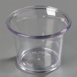 250007 - Sauce Cup 2.5 oz - Clear