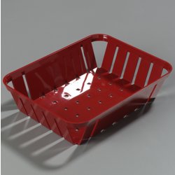 4403105 - Munchie Baskets™ 10-11/32", 8", 2-1/2" - Red