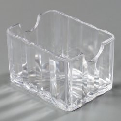 454907 - Crystalite® Caddy 3-3/8", 2-9/16", 2-1/8" - Clear