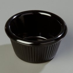 S27903 - Fluted Ramekin 2 oz - Black
