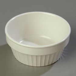 43905-442 - Faceted Ramekin 3.9 oz - Bone