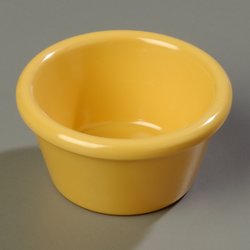 085222 - Smooth Ramekin 2 oz - Honey Yellow