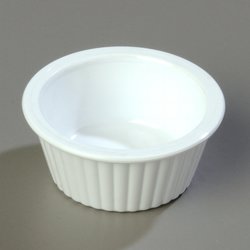084302 - Fluted Ramekin 1 oz - White