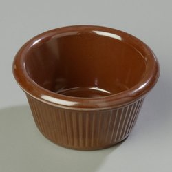 S28269 - Fluted Ramekin 3 oz - Chocolate
