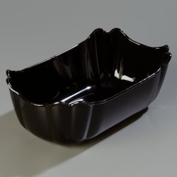 648003 - Orchid™ 2 qt Deli Crock 9-15/16" x 5-29/32" - Black