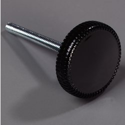 775303 - Sheild Knob Black