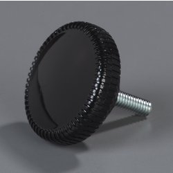 775203 - Post Knob Black