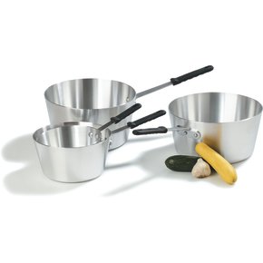 Tapered Aluminum Sauce Pans
