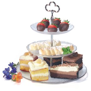 Petal Mist® 3-Tier Dessert Server