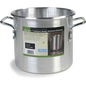 Traditional Weight Aluminum Stock Pot