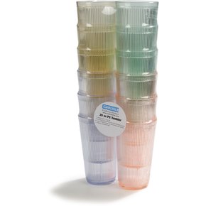 Polycarbonate Crystalon™ Tumbler Shrink Wrap Packs