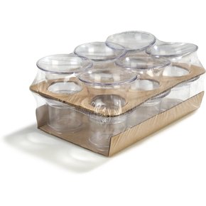 SAN Ramekin and Sauce Cup Shrink Wrap Packs