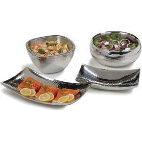 Double-Wall Stainless Steel Displayware