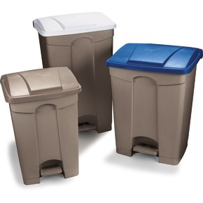 Step-On Waste Containers
